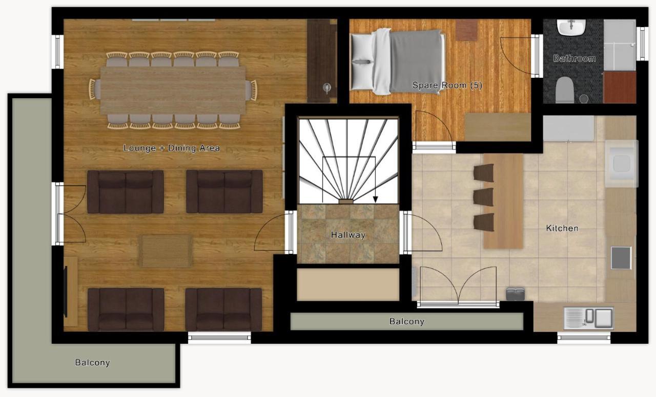 Chalet Aventure B&B Les Gets Ngoại thất bức ảnh