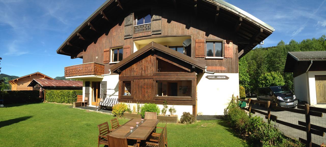 Chalet Aventure B&B Les Gets Ngoại thất bức ảnh